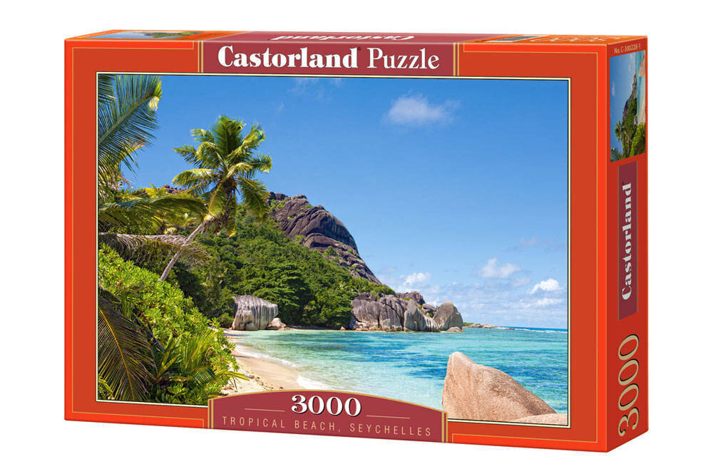 Pusle Tropical Beach, Seychelles, 3000 o. цена и информация | Pusled | kaup24.ee