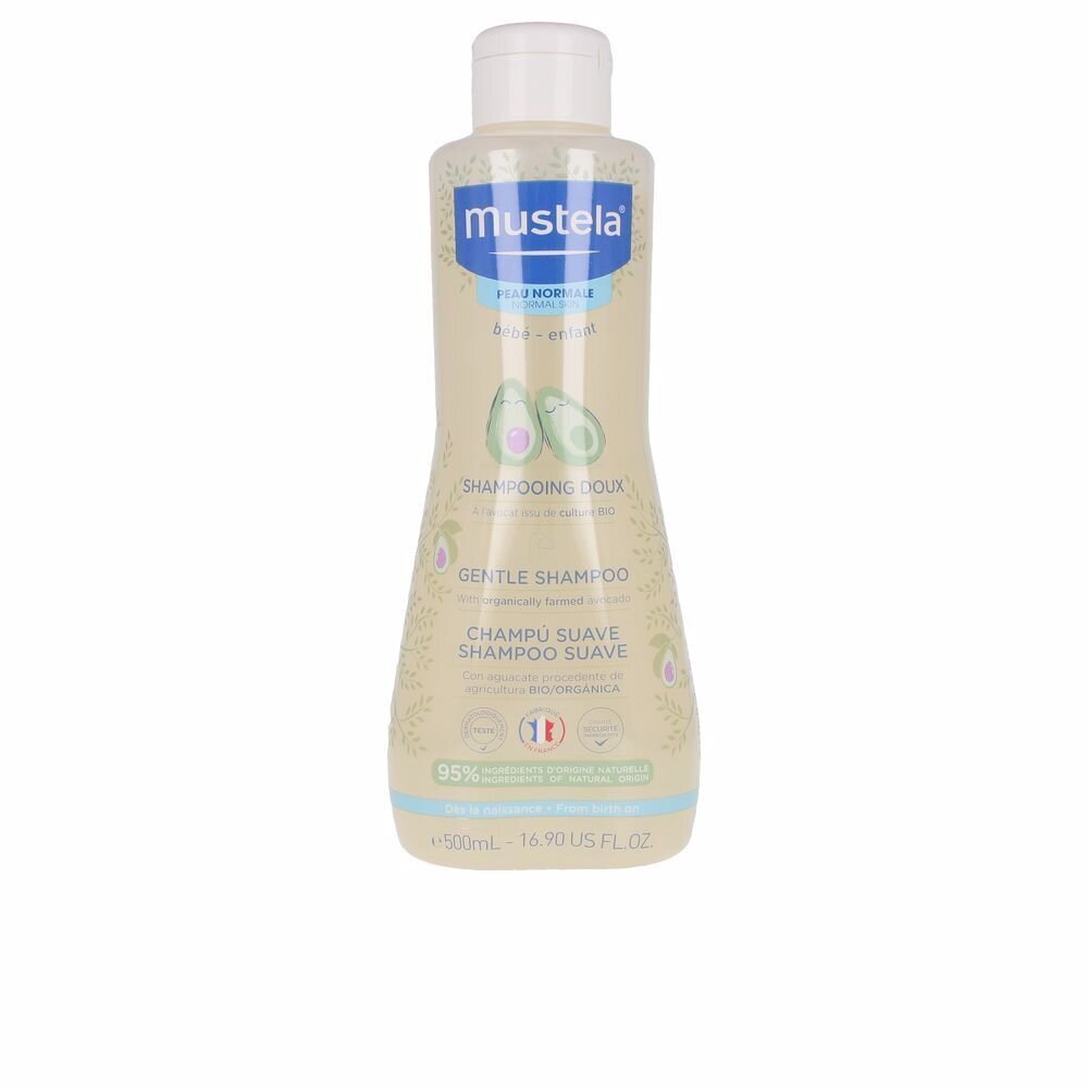 Šampoon Mustela Gentle Shampoo 500 ml цена и информация | Laste ja ema kosmeetika | kaup24.ee