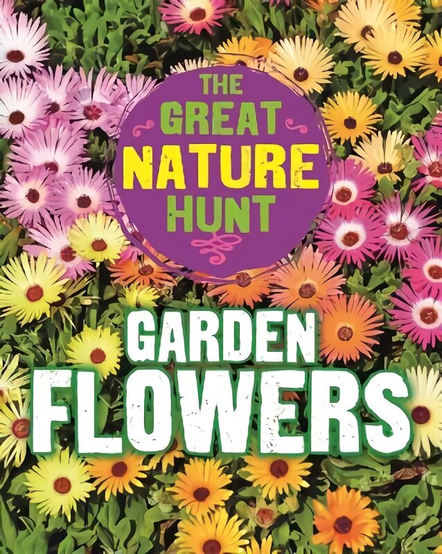 Great Nature Hunt: Garden Flowers Illustrated edition hind ja info | Noortekirjandus | kaup24.ee