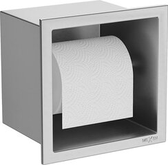 Mexen X-Wall-P peidetud tualettpaberi hoidja, Inox hind ja info | Vannitoa sisustuselemendid ja aksessuaarid | kaup24.ee