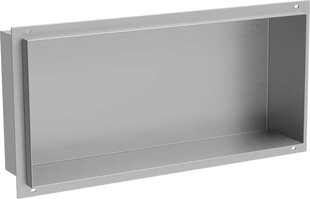 Mexen X-Wall-NR süvistatav seinariiul, 45x20 cm, Inox цена и информация | Аксессуары для ванной комнаты | kaup24.ee