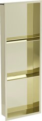 Mexen X-Wall-R süvistatav seinariiul 3l, 90x30 cm, Gold цена и информация | Аксессуары для ванной комнаты | kaup24.ee