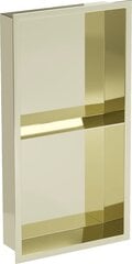 Mexen X-Wall-R süvistatav seinariiul 2l, 60x30 cm, Gold цена и информация | Аксессуары для ванной комнаты | kaup24.ee