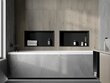Mexen X-Wall-R süvistatav seinariiul, 60x30 cm, Black hind ja info | Vannitoa sisustuselemendid ja aksessuaarid | kaup24.ee
