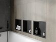 Mexen X-Wall-R süvistatav seinariiul, 30x30 cm, Black цена и информация | Vannitoa sisustuselemendid ja aksessuaarid | kaup24.ee