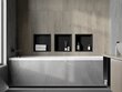 Mexen X-Wall-R süvistatav seinariiul, 30x30 cm, Black hind ja info | Vannitoa sisustuselemendid ja aksessuaarid | kaup24.ee