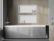 Mexen X-Wall-R süvistatav seinariiul, 75x30 cm, White hind ja info | Vannitoa sisustuselemendid ja aksessuaarid | kaup24.ee