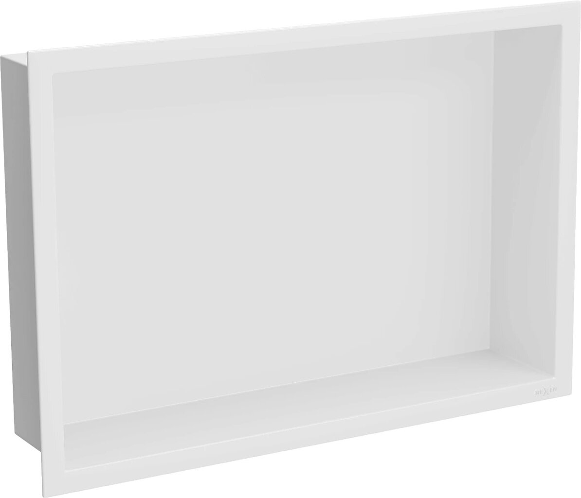 Mexen X-Wall-R süvistatav seinariiul, 45x30 cm, White hind ja info | Vannitoa sisustuselemendid ja aksessuaarid | kaup24.ee
