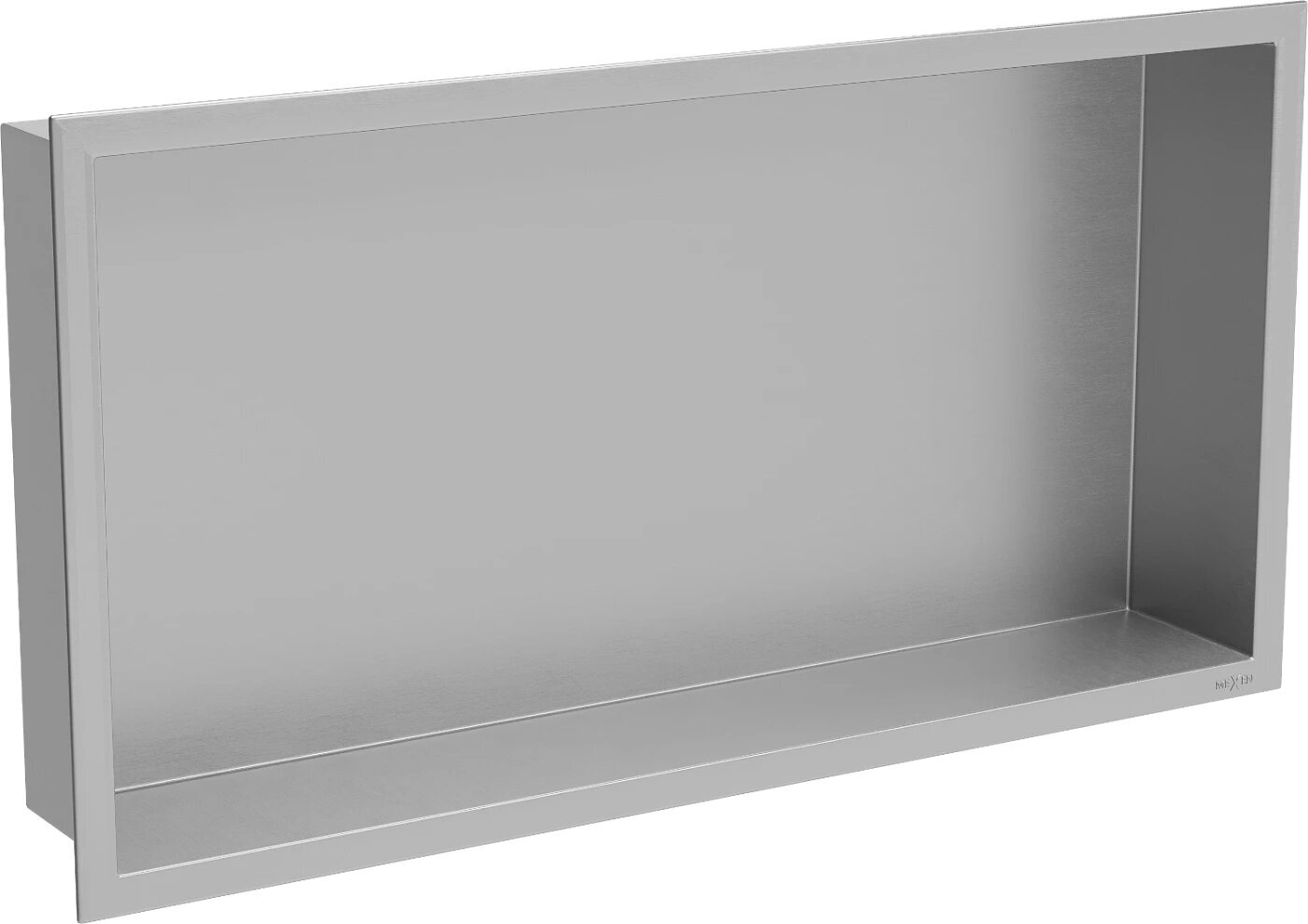 Mexen X-Wall-R süvistatav seinariiul, 60x30 cm, Inox hind ja info | Vannitoa sisustuselemendid ja aksessuaarid | kaup24.ee