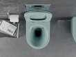 WC-pott Mexen Lena Rimless Slim Duroplast koos aeglaselt sulguva kaanega, Light green mat hind ja info | WС-potid | kaup24.ee