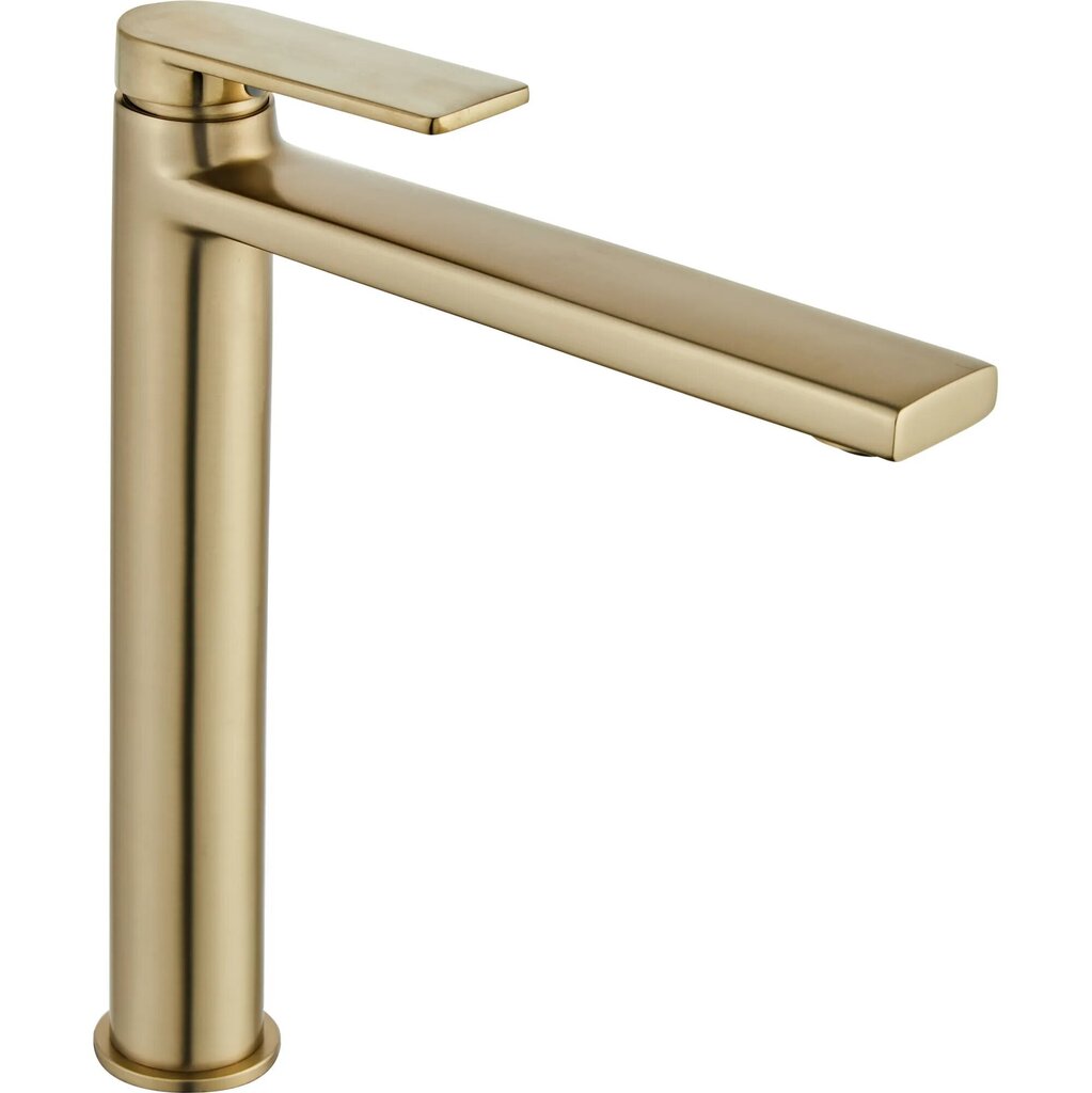 Valamusegisti REA Verso High, Brushed Gold hind ja info | Vannitoa segistid | kaup24.ee