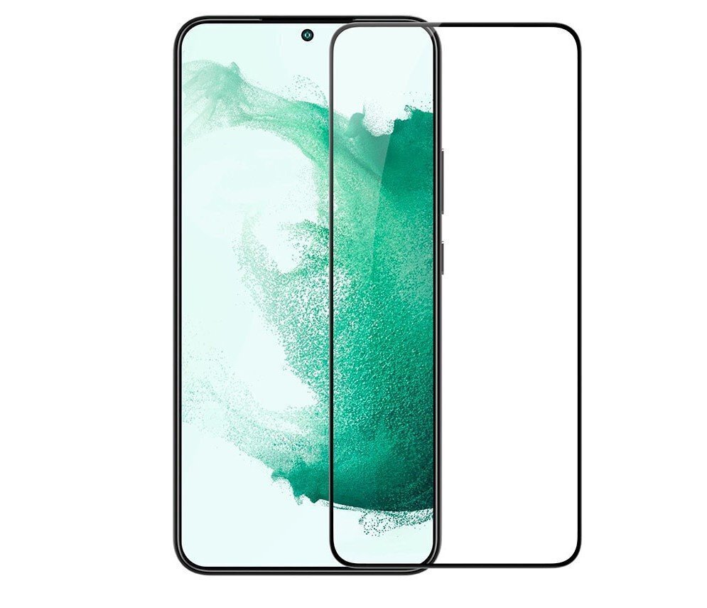 Hallo Full Face Tempered Glass Raamiga kaitseklaas Samsung Samsung Galaxy S22+ hind ja info | Ekraani kaitsekiled | kaup24.ee
