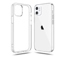 Hallo Clear Case 2mm Силиконовый чехол для Apple iPhone 14 Plus / Прозрачный цена и информация | Чехлы для телефонов | kaup24.ee