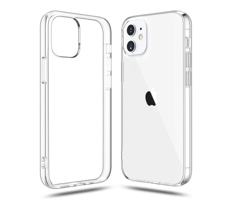 Hallo Clear Case 2mm Silikoonist telefoniümbris Apple iPhone 14 Plus / Läbipaistev цена и информация | Telefoni kaaned, ümbrised | kaup24.ee