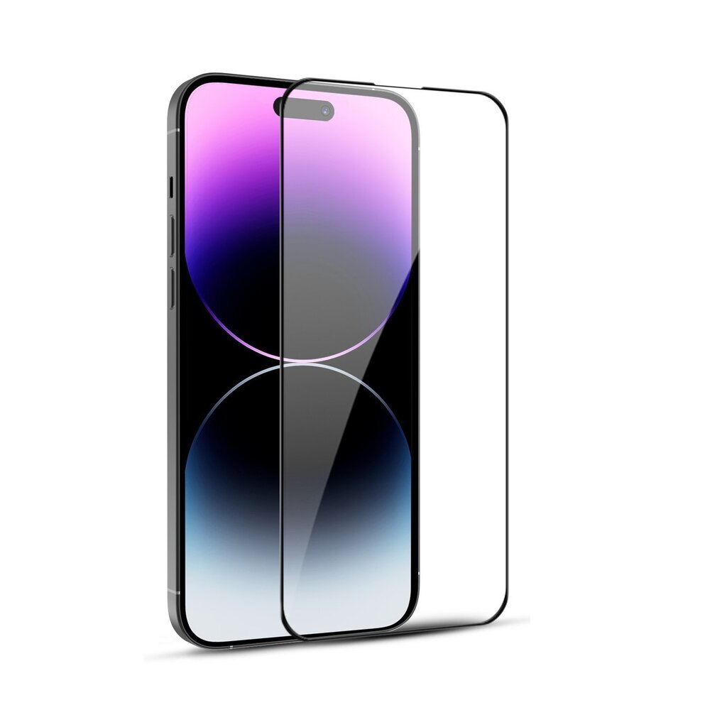 Hallo Full Face Tempered Glass Raamiga kaitseklaas Samsung Apple iPhone 14 Plus hind ja info | Ekraani kaitsekiled | kaup24.ee