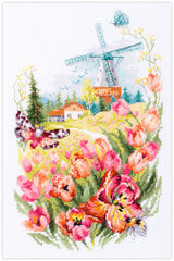 Tikkimiskomplekt Magic Needle "Tulips of Holland" 210-350 hind ja info | Tikkimistarvikud | kaup24.ee