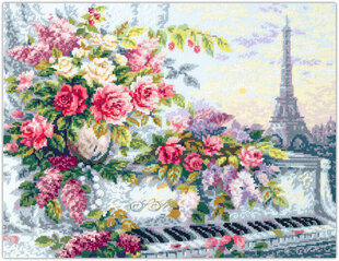 Tikkimiskomplekt Magic Needle "Melodies of Paris" 520-560 hind ja info | Tikkimistarvikud | kaup24.ee