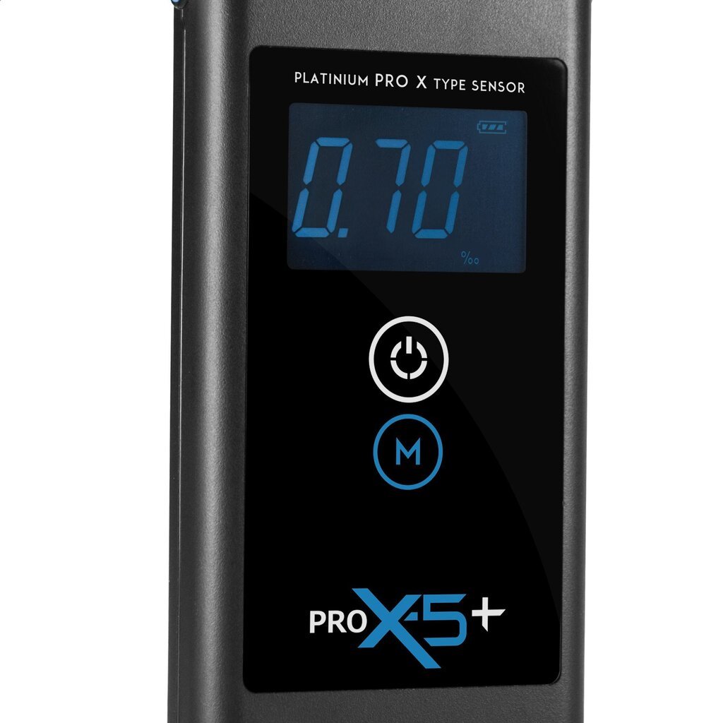 Elektrokeemiline alkomeeter PRO X-5 PLUS hind ja info | Alkomeetrid | kaup24.ee