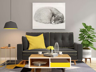 Плакат Иллюстрация кошки, 59x84 см (A1), Wolf Kult цена и информация | Картины, живопись | kaup24.ee