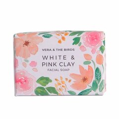 Seep White & Pink Clay Vera & The Birds, 100 g hind ja info | Seebid | kaup24.ee