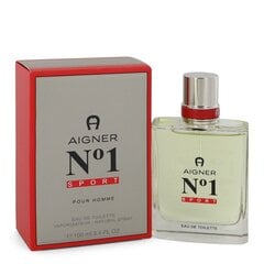 Parfüümvesi Aigner No.1 Sport Pour Homme EDT meestele, 100ml hind ja info | Meeste parfüümid | kaup24.ee