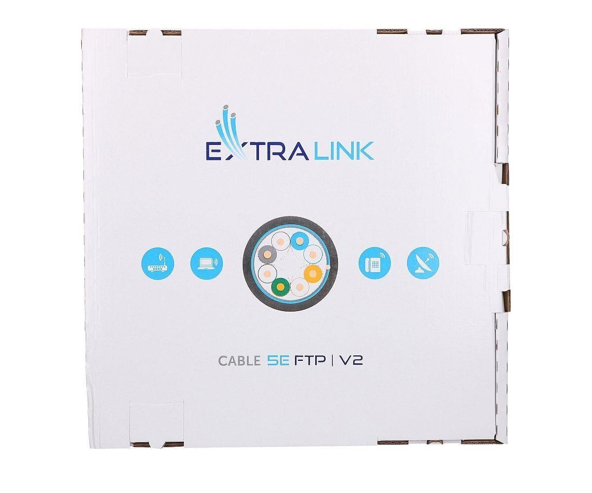 Extralink, F/UTP, 305 m hind ja info | Kaablid ja juhtmed | kaup24.ee