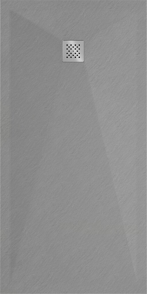 Ristkülikukujuline dušialus Mexen Stone+ koos sifooniga, grey, 180x70,80,90,100 cm цена и информация | Dušialused | kaup24.ee
