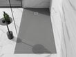 Ristkülikukujuline dušialus Mexen Stone+ koos sifooniga, grey, 180x70,80,90,100 cm цена и информация | Dušialused | kaup24.ee