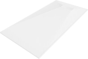 Ristkülikukujuline dušialus Mexen Hugo SMC koos sifooniga, white, 150x70,80,90 cm цена и информация | Стойки для душа | kaup24.ee