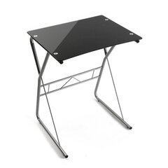 Письменный стол, стекло, (47,5 х 75 х 60 см) цена и информация | Компьютерные, письменные столы | kaup24.ee