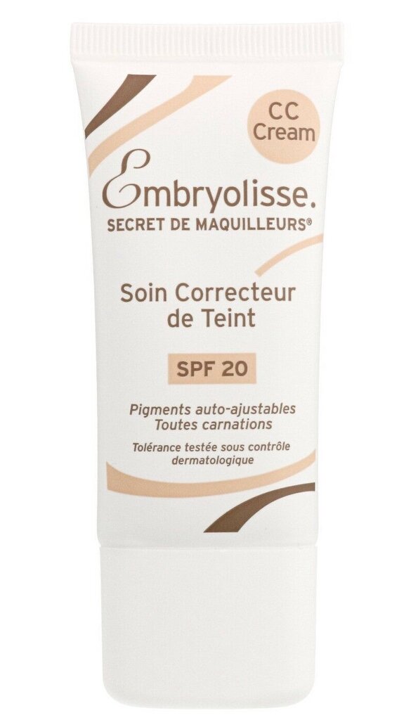 CC-kreem Embryolisse Secret De Maquilleurs Complexion Correcting Care SPF 20 30 ml hind ja info | Näokreemid | kaup24.ee