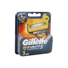 Сменная головка Fusion Proglide Gillette, 3шт. цена и информация | Косметика и средства для бритья | kaup24.ee