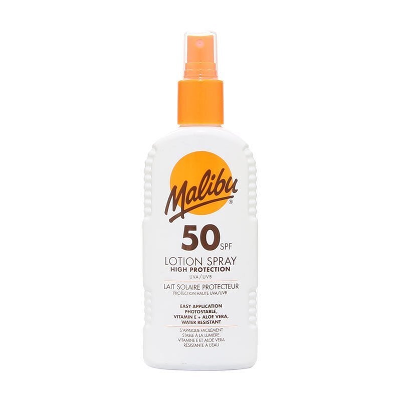 Päikesekaitsekreem Malibu SPF 50 200 ml hind ja info | Päikesekreemid | kaup24.ee