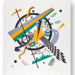 Plakat „Abstraktsioon IV“, Wassily Kandinsky, 59 x 84 cm (A1), Wolf Kult hind ja info | Seinapildid | kaup24.ee