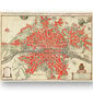 Plakat Antiikne kaart Paris, 59x84 cm (A1), Wolf Kult hind ja info | Seinapildid | kaup24.ee