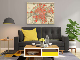Плакат Античная карта Парижа, 59x84 см (A1), Wolf Kult цена и информация | Картины, живопись | kaup24.ee