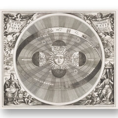 Плакат Античная карта 1708, 59x84 см (A1), Wolf Kult цена и информация | Репродукции, картины | kaup24.ee