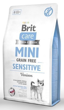 Brit Care Mini Sensitive teraviljavaba koeratoit 7 kg цена и информация | Kuivtoit koertele | kaup24.ee