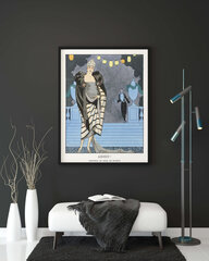 Плакат Арт деко, 42x59 см (A2), Wolf Kult цена и информация | Настенные деревянные декорации | kaup24.ee