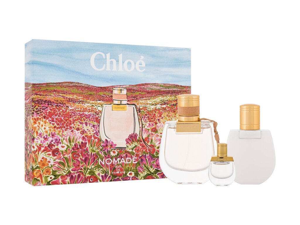 Naiste komplekt Chloé Nomade: EDP 75 ml + EDP 5 ml + ihupiim, 100 ml hind ja info | Naiste parfüümid | kaup24.ee