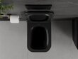 WC-pott Mexen Madox Rimless Slim Duroplast koos aeglaselt sulguva kaanega, Black matt цена и информация | WС-potid | kaup24.ee