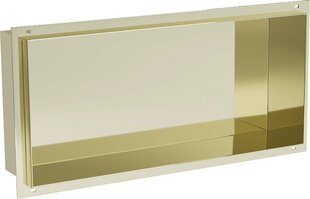Mexen X-Wall-NR süvistatav seinariiul, 45x20 cm, Gold цена и информация | Аксессуары для ванной комнаты | kaup24.ee