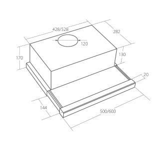 Akpo WK-7 Light Eco Glass 60 цена и информация | Õhupuhastid | kaup24.ee