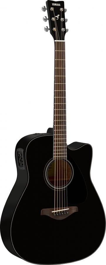 Elektroakustiline kitarr Yamaha FGX800C BLII hind ja info | Kitarrid | kaup24.ee