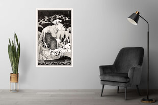 Плакат Совы, 42x59 см (A2), Wolf Kult цена и информация | Настенные деревянные декорации | kaup24.ee