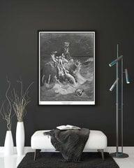 Плакат Винтажная иллюстрация, 42x59 см (A2), Wolf Kult цена и информация | Картины, живопись | kaup24.ee