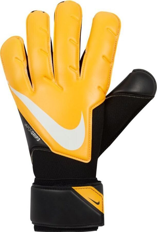 Väravavahi kindad Nike Goalkeeper Vapor Grip 3 CN5650 010, kollane/must hind ja info | Väravavahi kindad | kaup24.ee