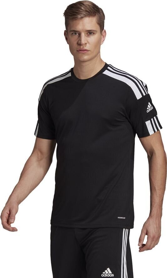 T-särk Adidas Squadra 21, must hind ja info | Jalgpalli varustus ja riided | kaup24.ee