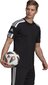 T-särk Adidas Squadra 21, must hind ja info | Jalgpalli varustus ja riided | kaup24.ee