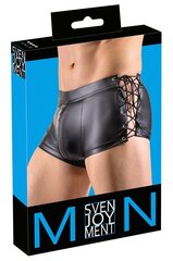 Nööritavad aluspüksid Svenjoyment, must, XL hind ja info | Seksikas pesu meestele | kaup24.ee